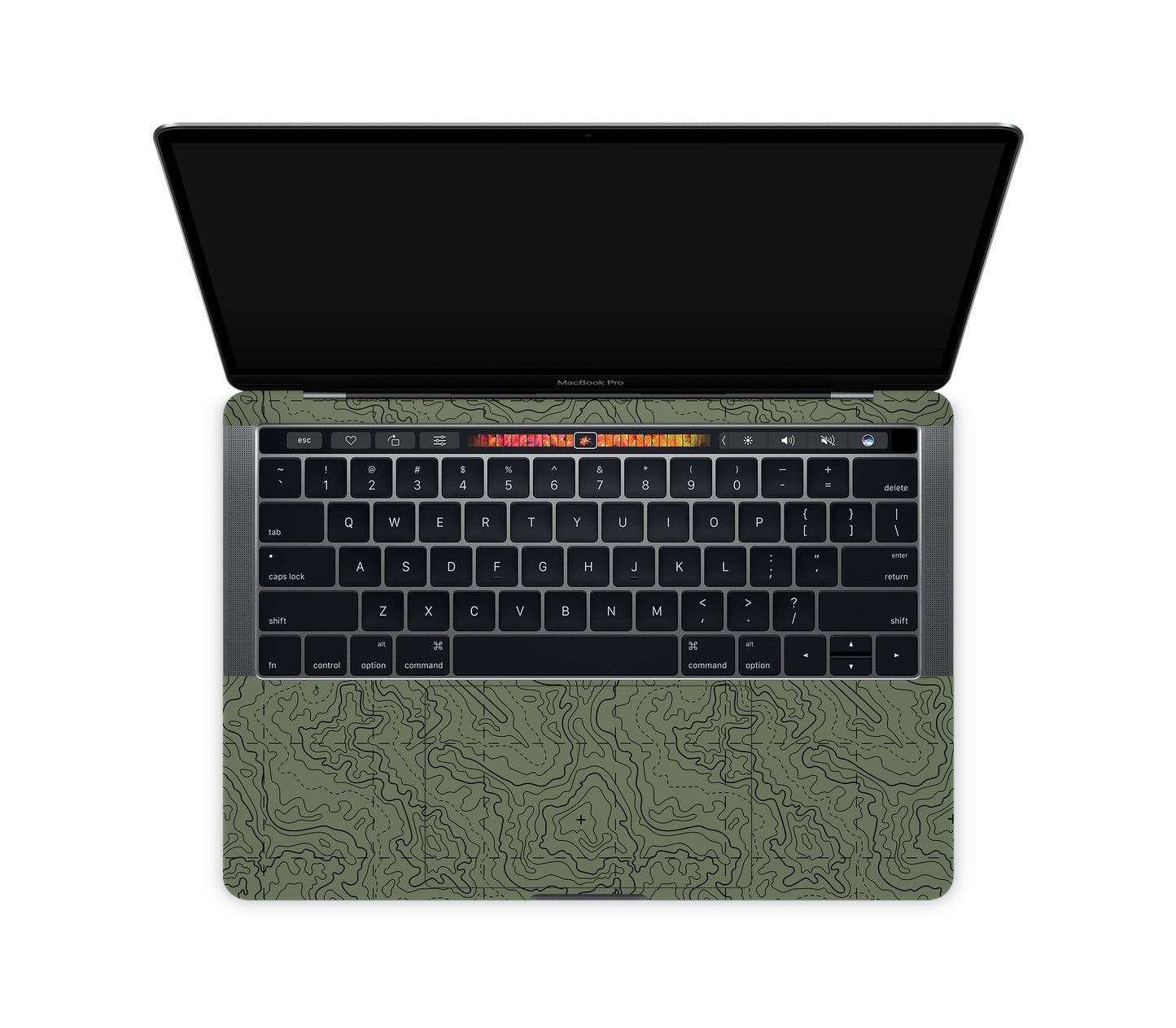 MacBook Pro 13" (2016-2019) Touch Bar skin, Lockdown (Deathline), inside skin
