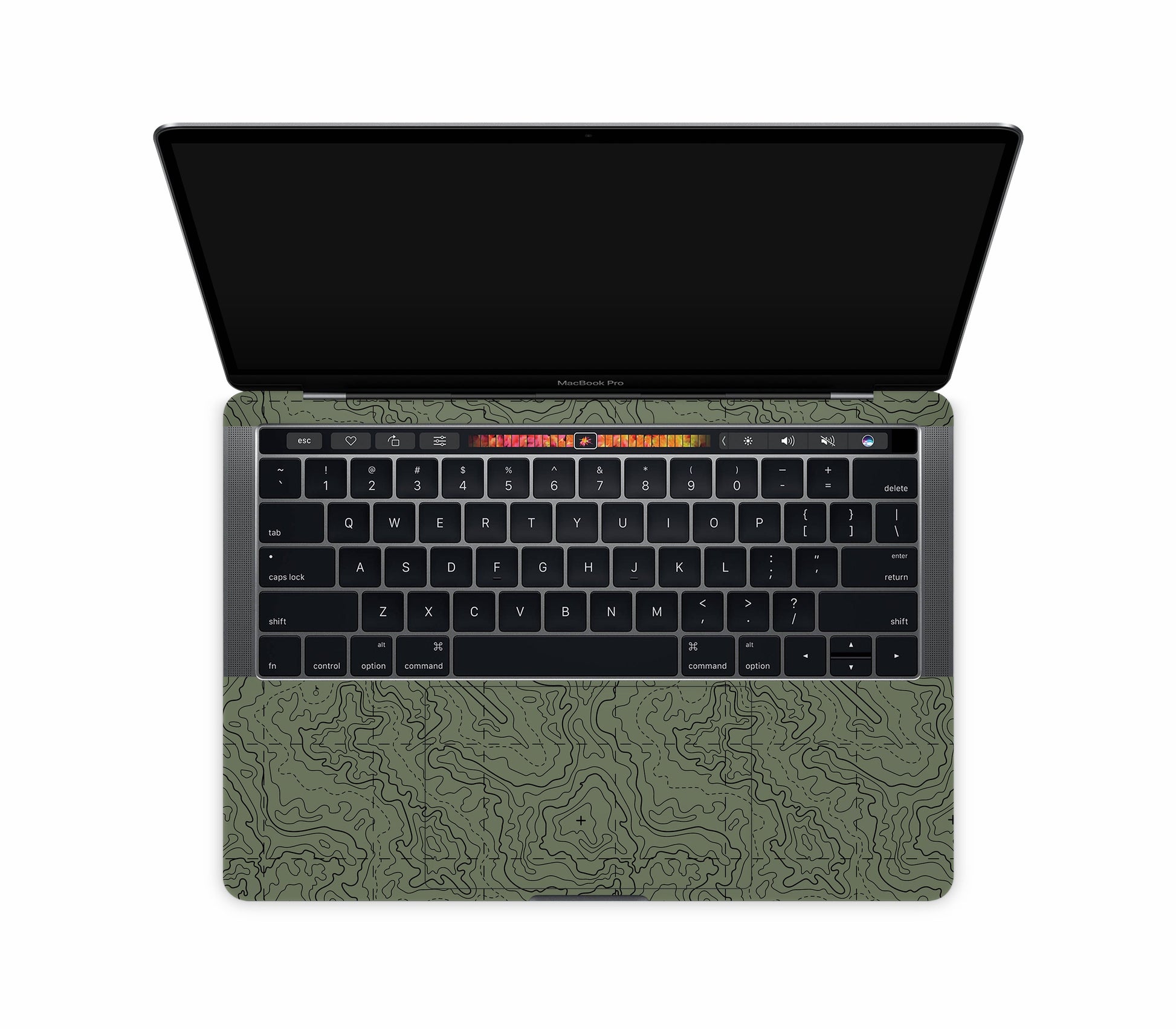 MacBook Pro 13" (2016-2019) Touch Bar skin, Lockdown (Deathline), inside skin
