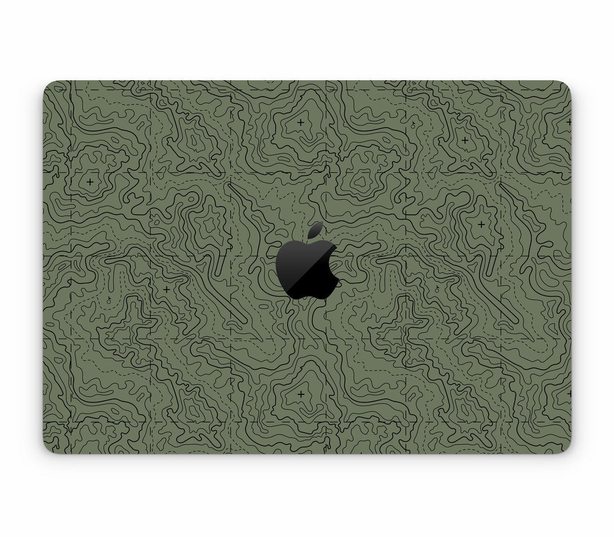 MacBook Pro 13" (2016-2019) Touch Bar skin, Lockdown (Deathline), top skin with logo cutout