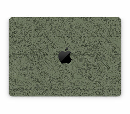 MacBook Pro 13" (2016-2019) Touch Bar skin, Lockdown (Deathline), top skin with logo cutout