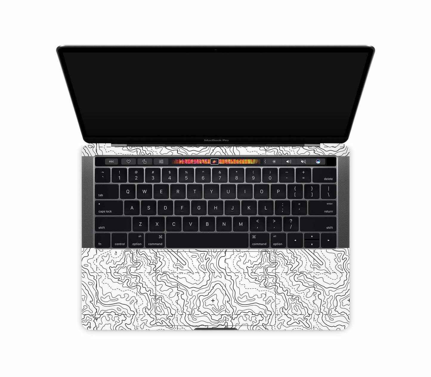 MacBook Pro 13" (2016-2019) Touch Bar skin, Lockdown (Endgame), inside skin