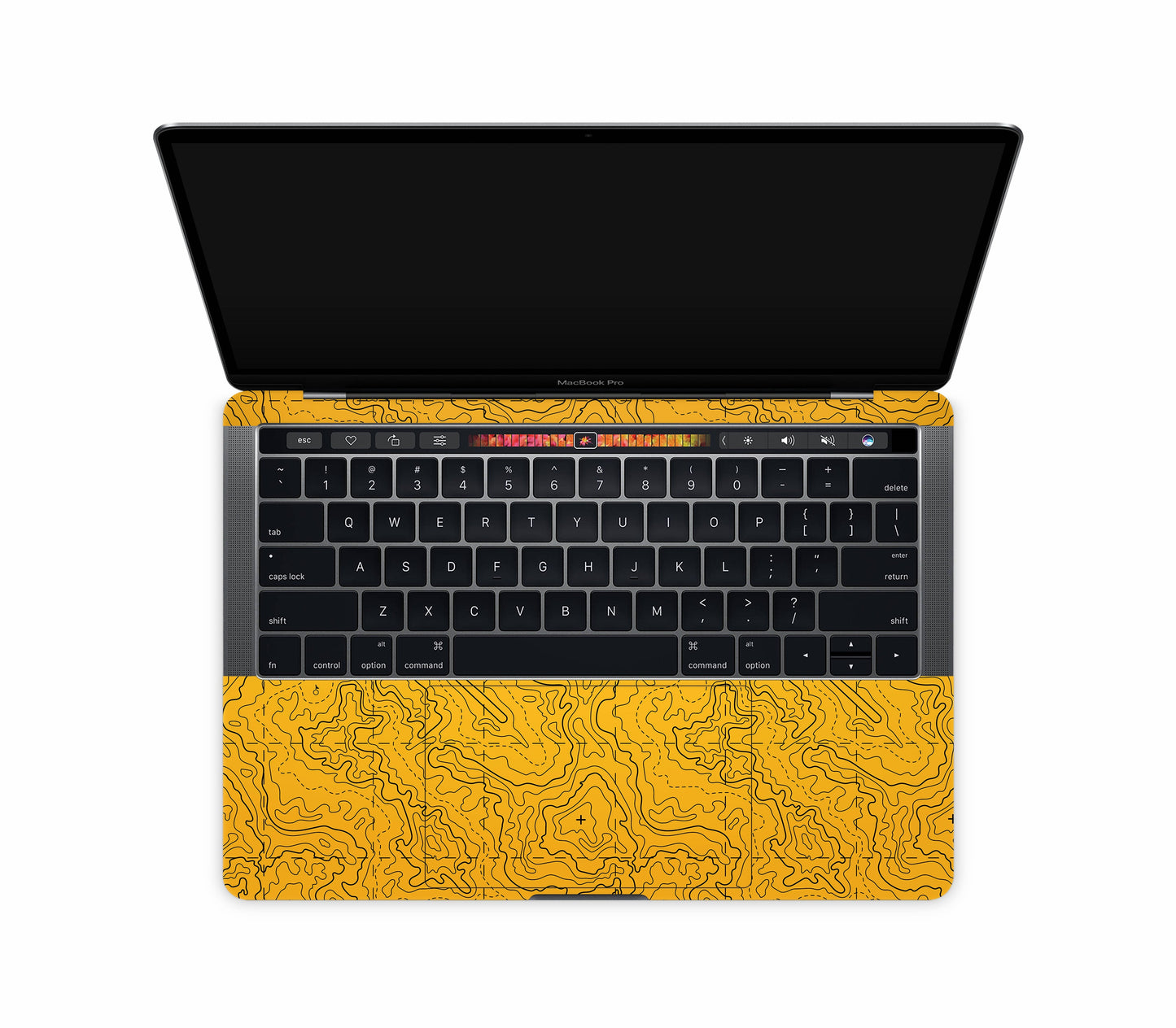 MacBook Pro 13" (2016-2019) Touch Bar skin, Lockdown (No Return), inside skin