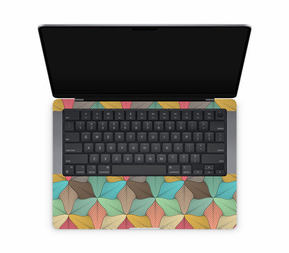 MacBook Pro 14" (2024, M4) skin, Blossom, inside skin