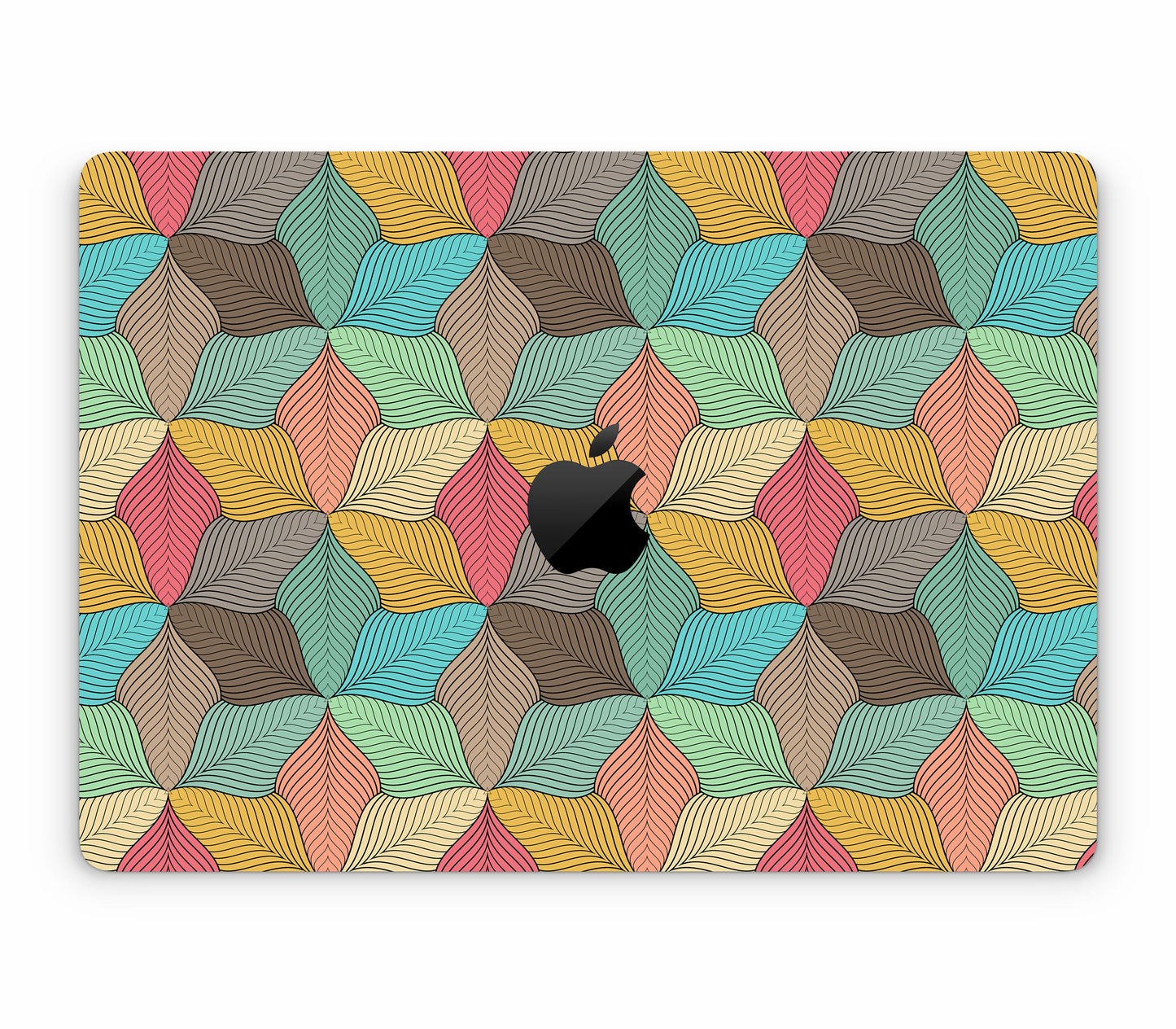 MacBook Pro 14" (2024, M4) skin, Blossom, top skin with logo cutout