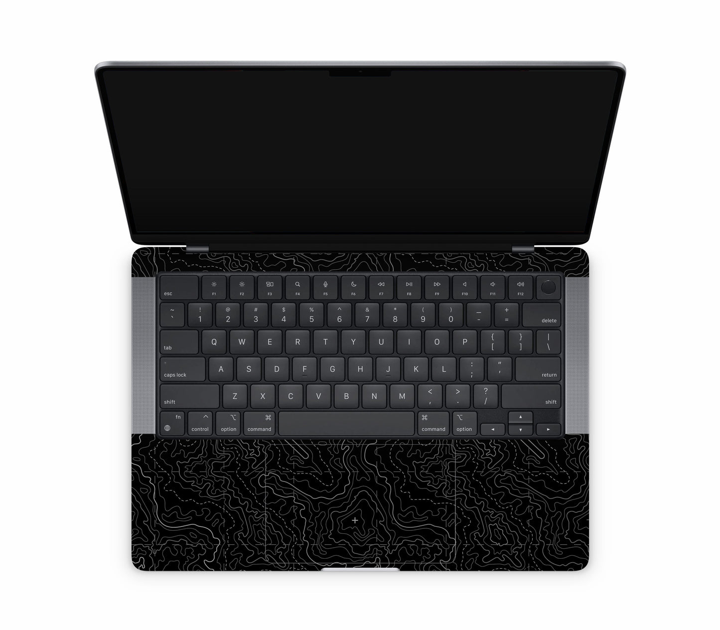 MacBook Pro 14" (2025, M5) skin, Lockdown (Blackout), inside skin