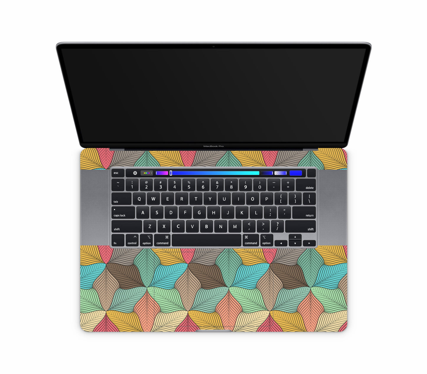 MacBook Pro 16" (2020, Touch Bar) skin, Blossom, inside skin