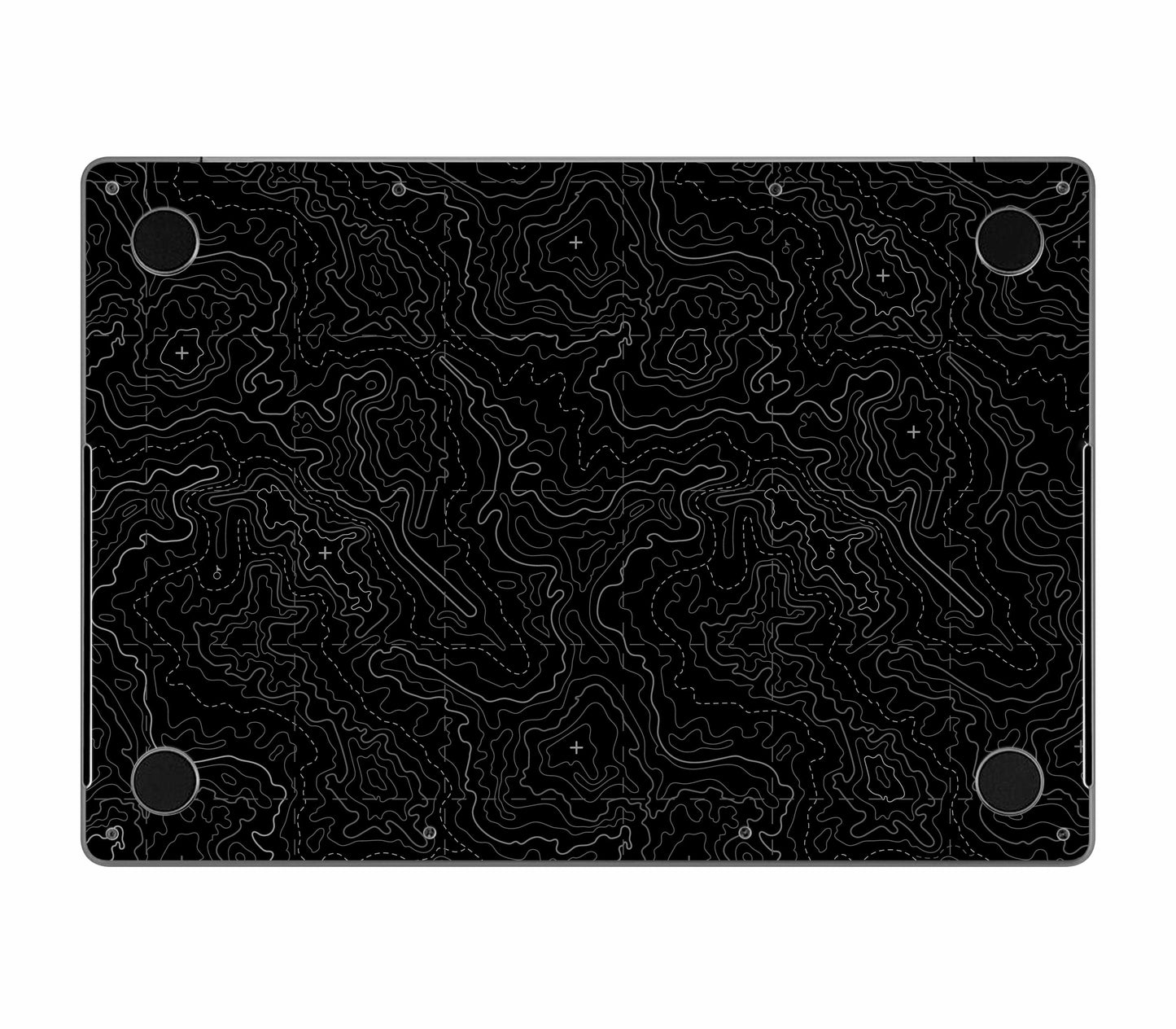 MacBook Pro 16" (2024, M4) skin, Lockdown (Blackout), bottom skin