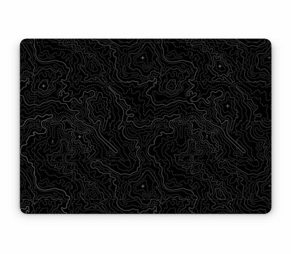 MacBook Pro 16" (2024, M4) skin, Lockdown (Blackout), top skin without logo cutout