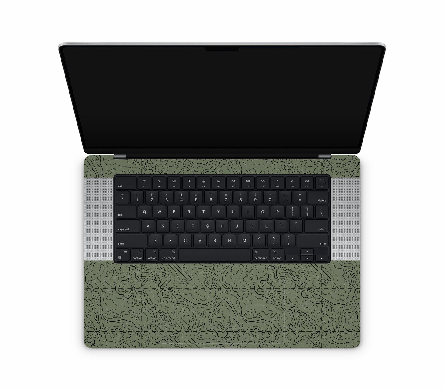 MacBook Pro 16" (2024, M4) skin, Lockdown (Deathline), inside skin