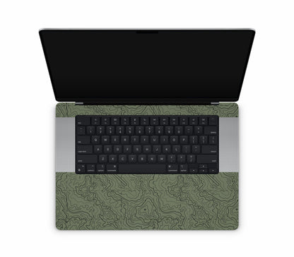 MacBook Pro 16" (2024, M4) skin, Lockdown (Deathline), inside skin