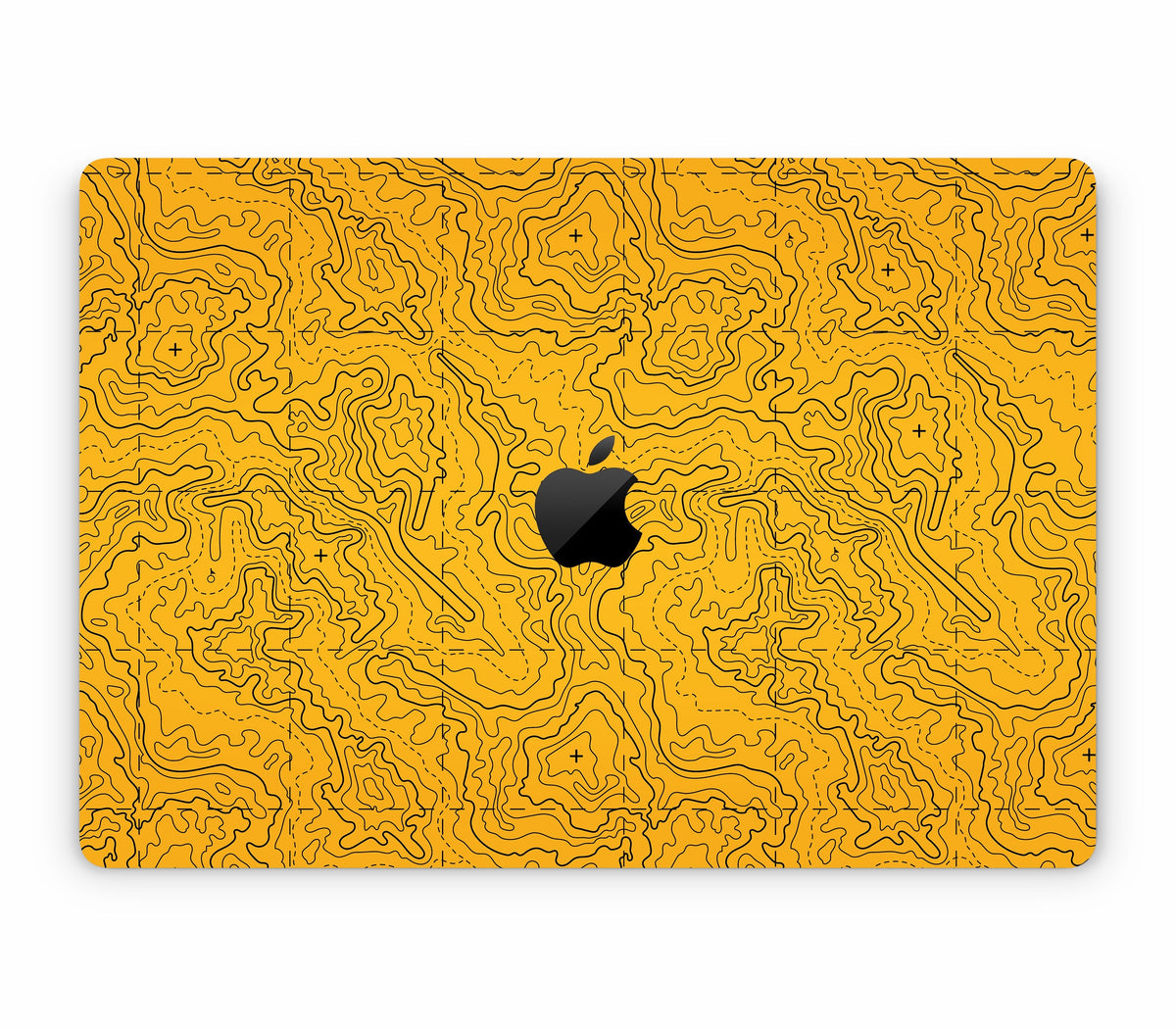MacBook Pro 16" (2024, M4) skin, Lockdown (No Return), top skin with logo cutout