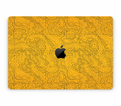 MacBook Pro 16" (2024, M4) skin, Lockdown (No Return), top skin with logo cutout