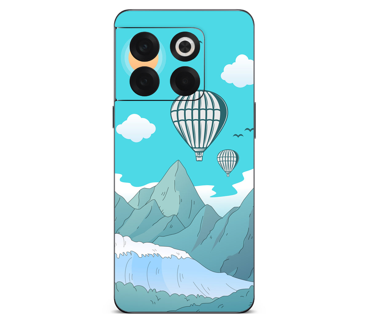 OnePlus 10T skin, Altitude Error, back skin