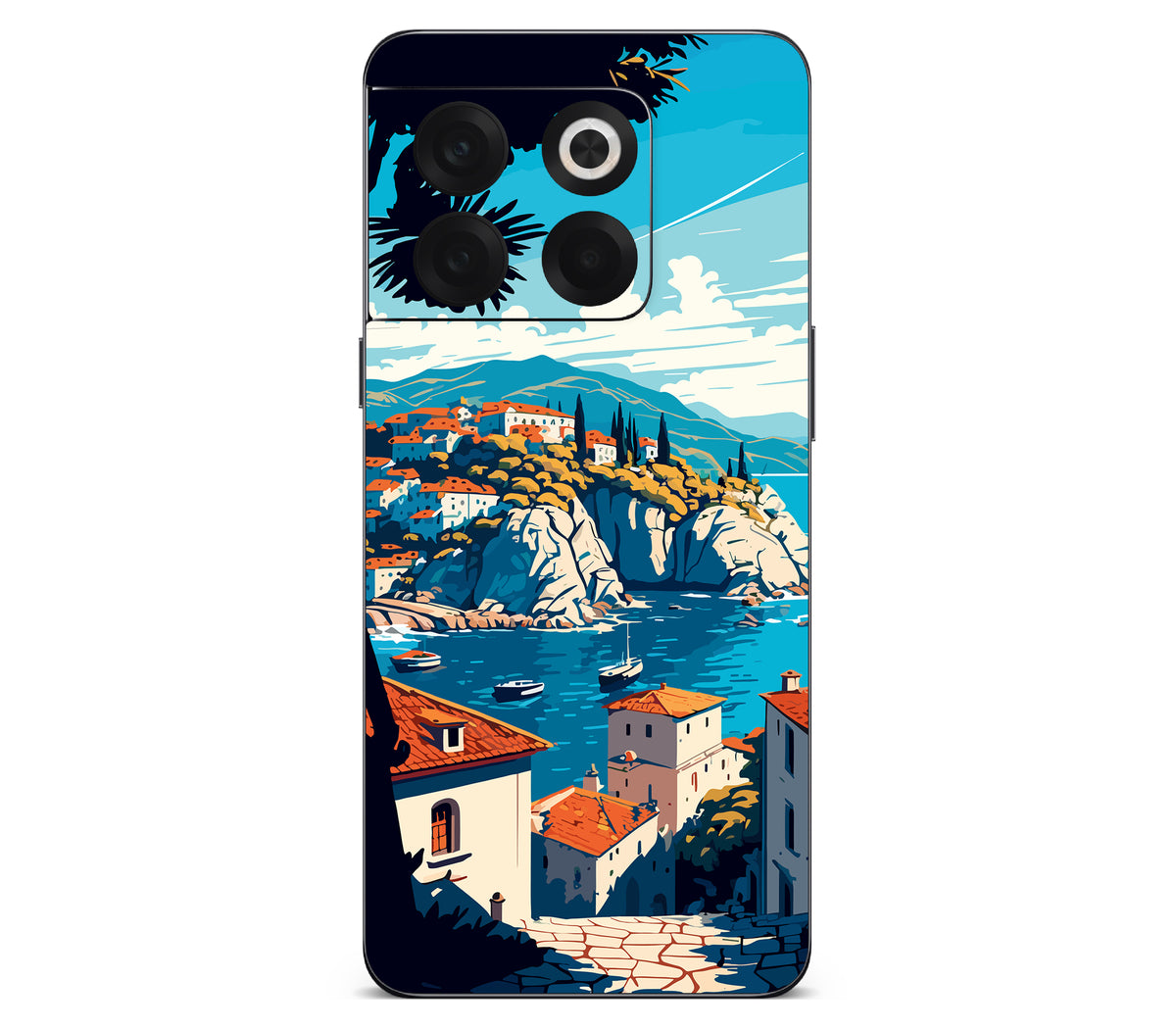 OnePlus 10T skin, Coastal Clouds, back skin