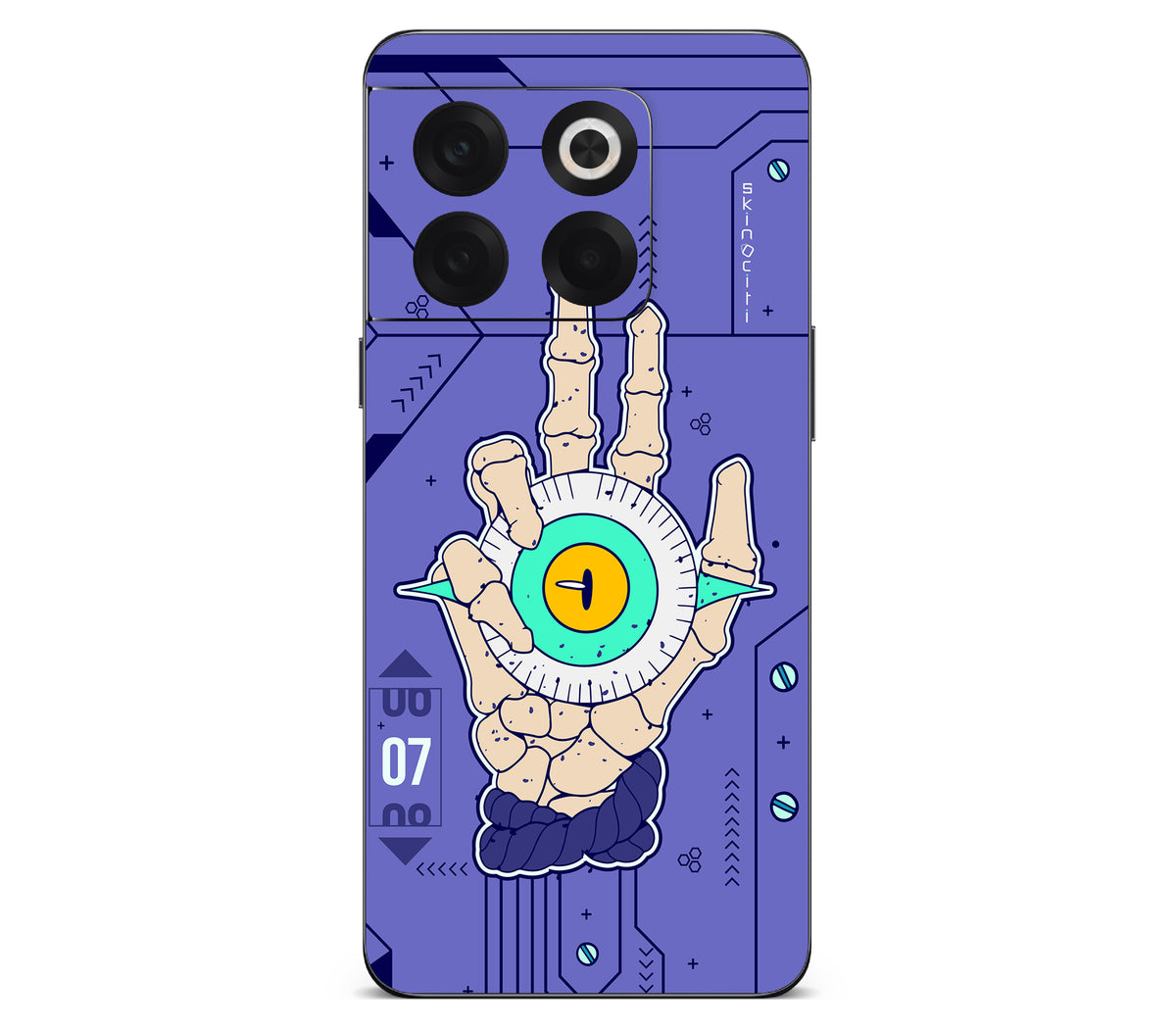 OnePlus 10T skin, Hypnotic, back skin