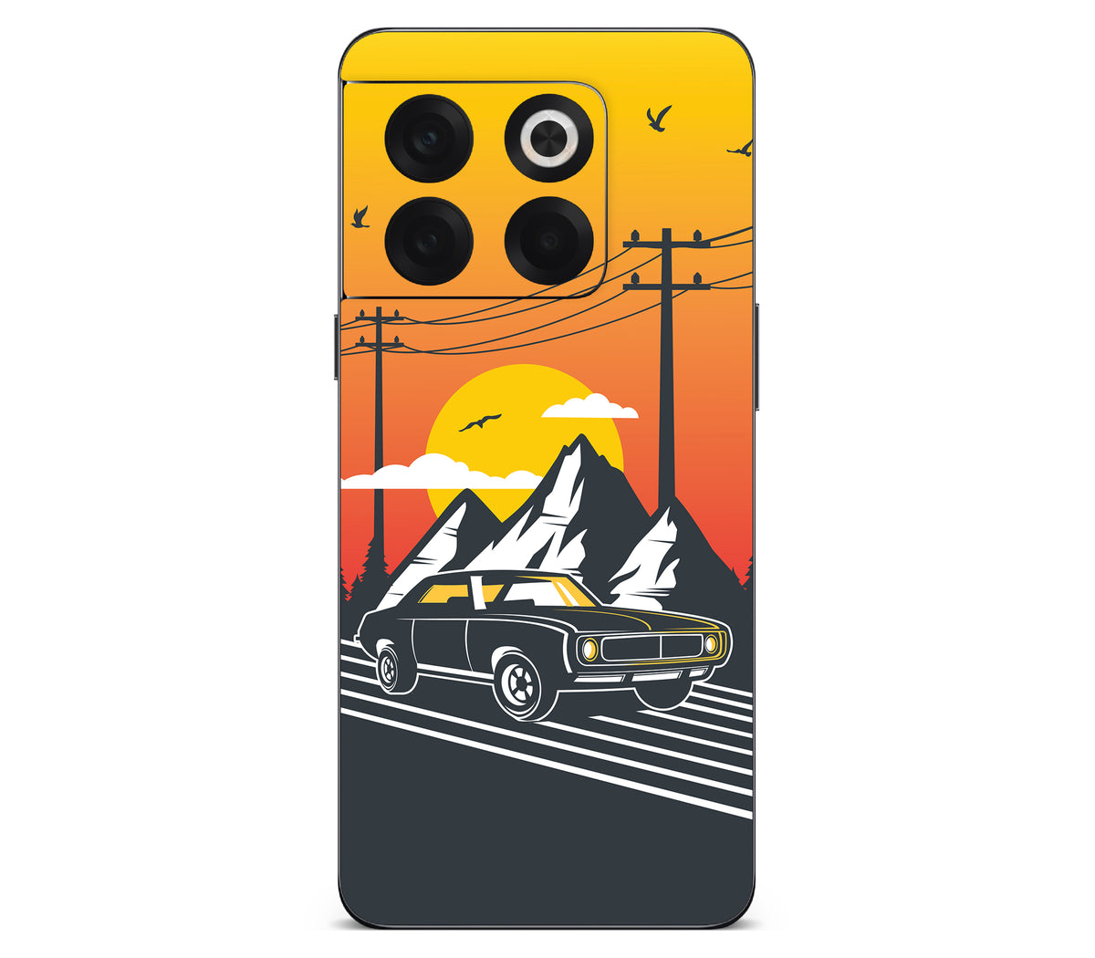 OnePlus 10T skin, Last Ride, back skin