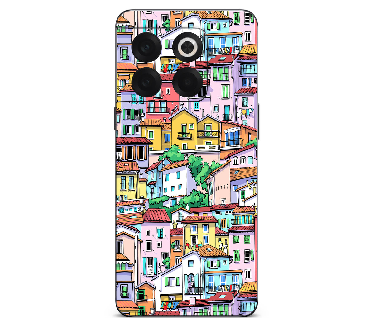 OnePlus 10T skin, Menton Mosaic, back skin