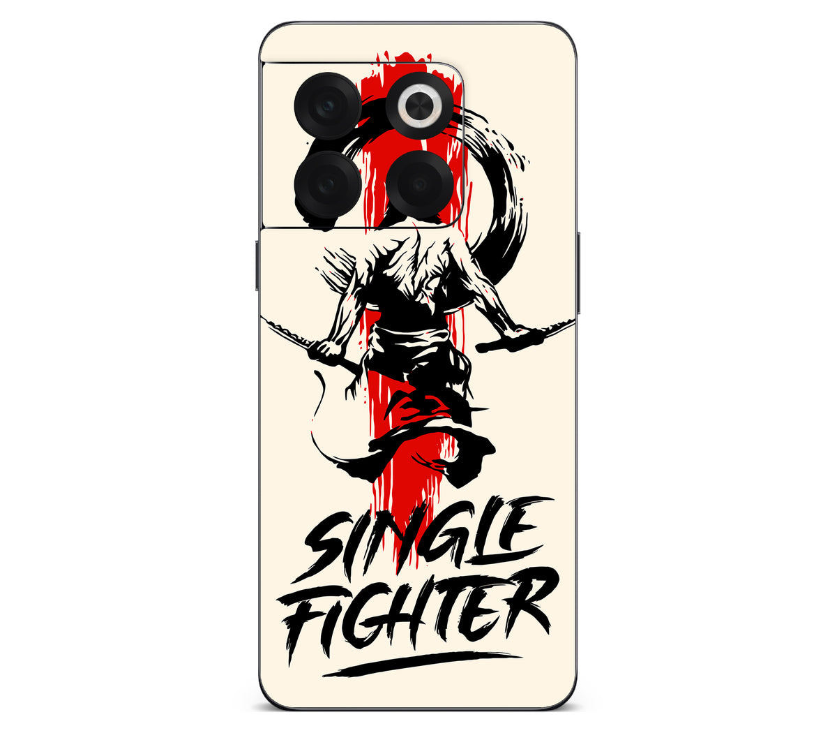 OnePlus 10T skin, Samurai, back skin