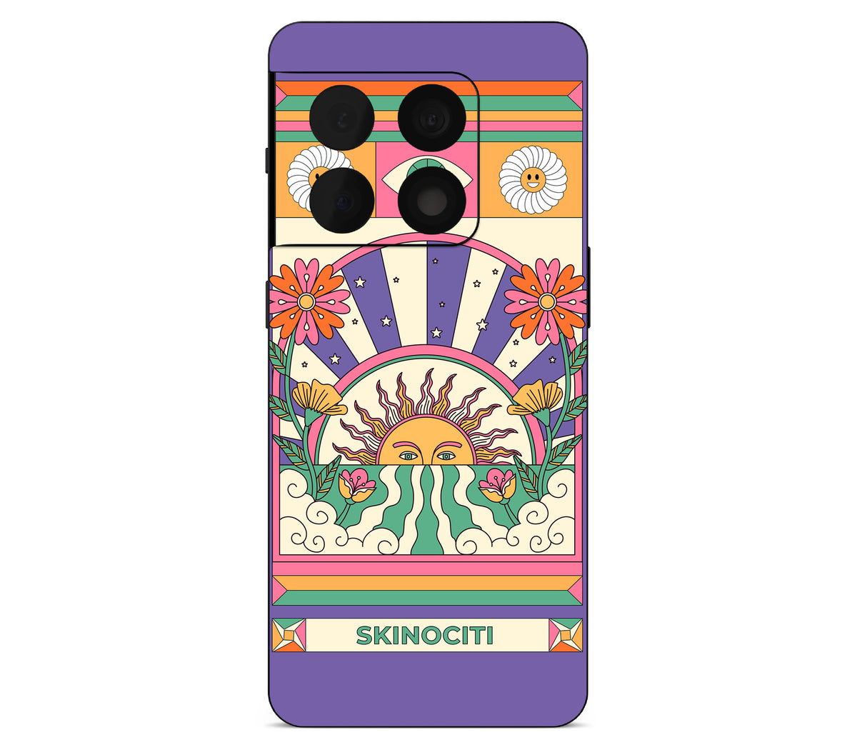 OnePlus 10 Pro skin, Acidic Glare, back skin