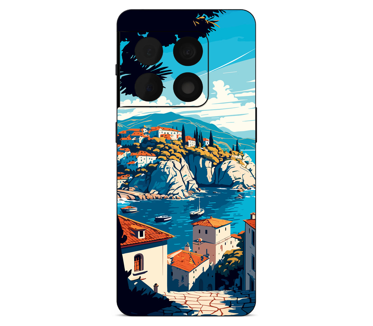 OnePlus 10 Pro skin, Coastal Clouds, back skin