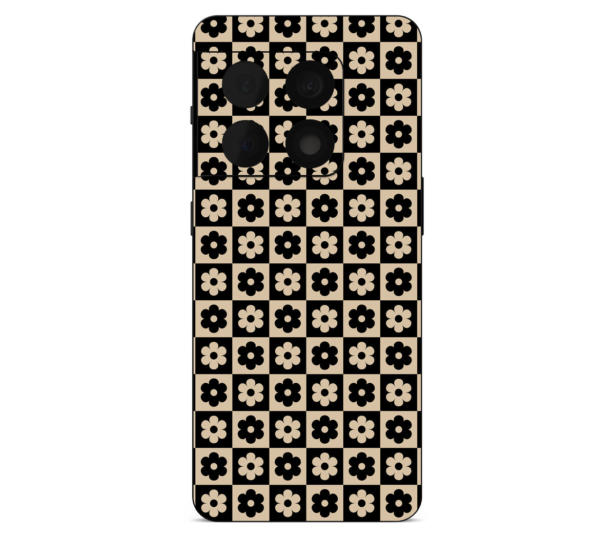 OnePlus 10 Pro skin, Floral Grid, back skin