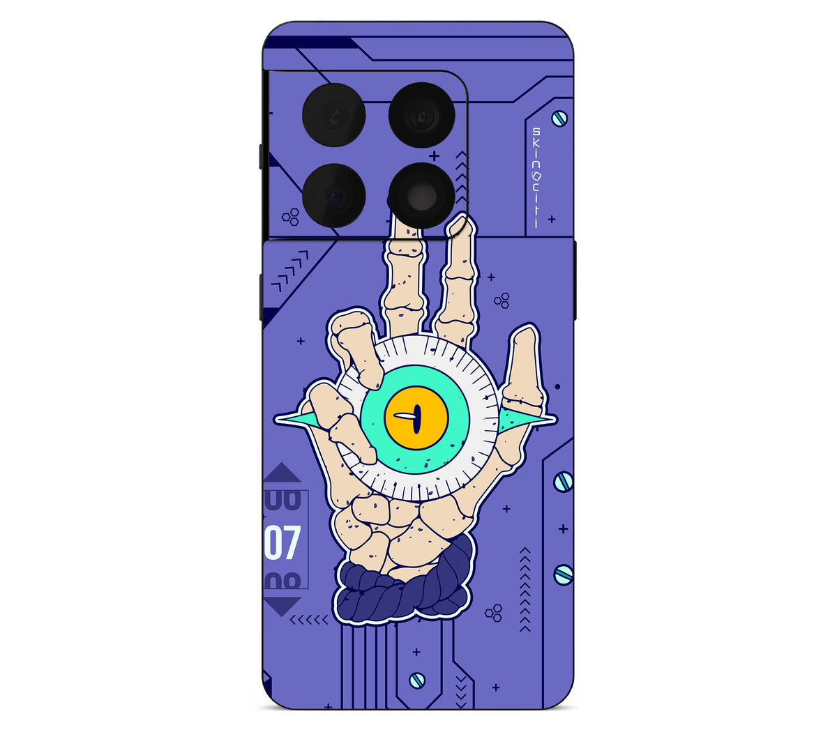 OnePlus 10 Pro skin, Hypnotic, back skin