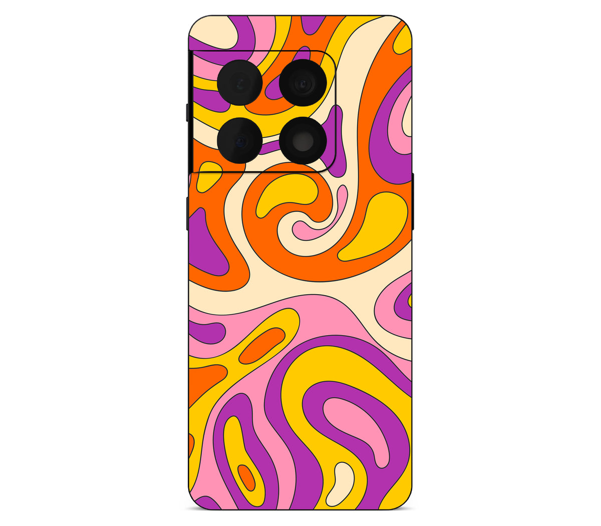 OnePlus 10 Pro skin, Psycho Vortex, back skin