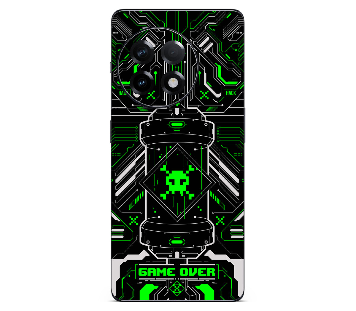 OnePlus 11 skin, Fatal Error (Acid), back skin