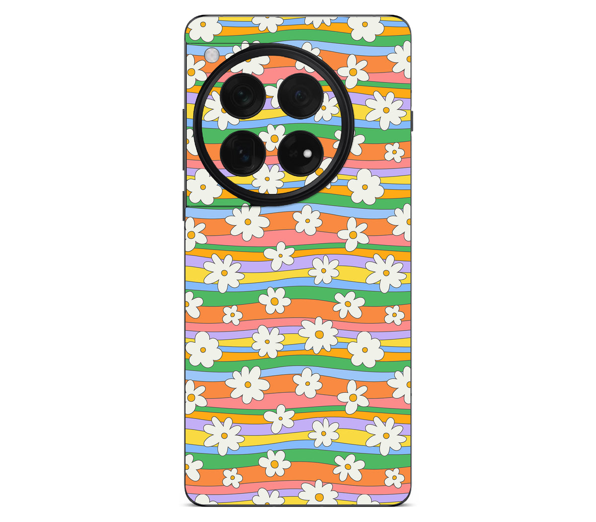 OnePlus 12 skin, Daisy Drift, back skin