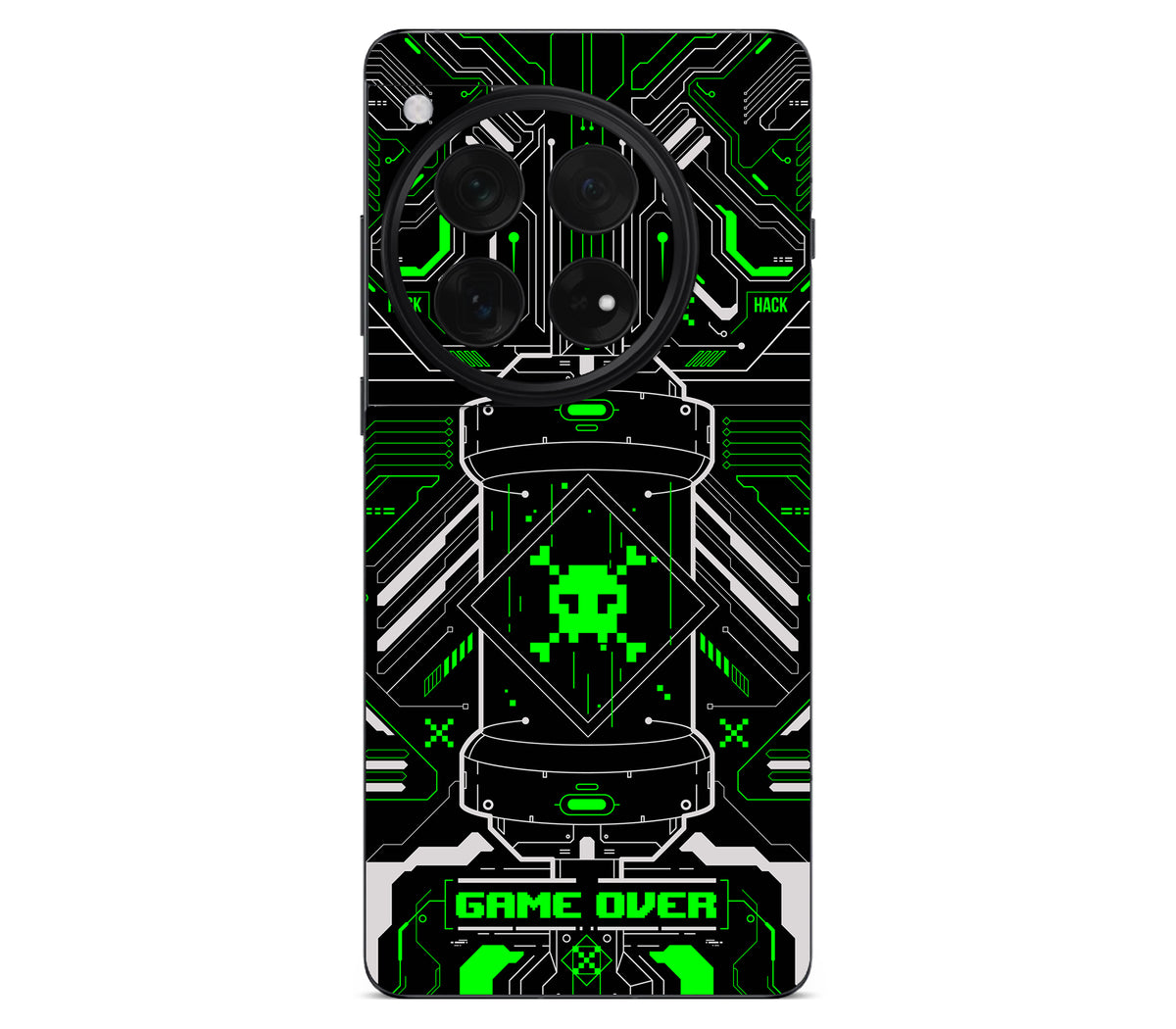 OnePlus 12 skin, Fatal Error (Acid), back skin