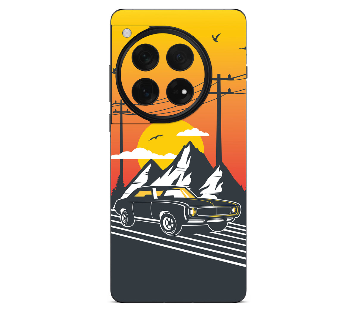 OnePlus 12 skin, Last Ride, back skin