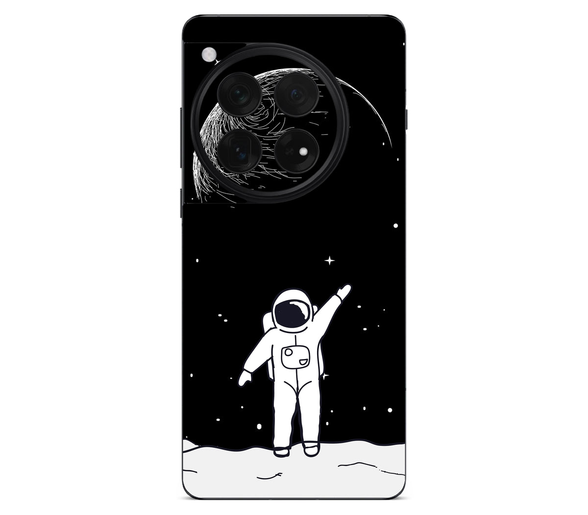 OnePlus 12 skin, Moonwave, back skin