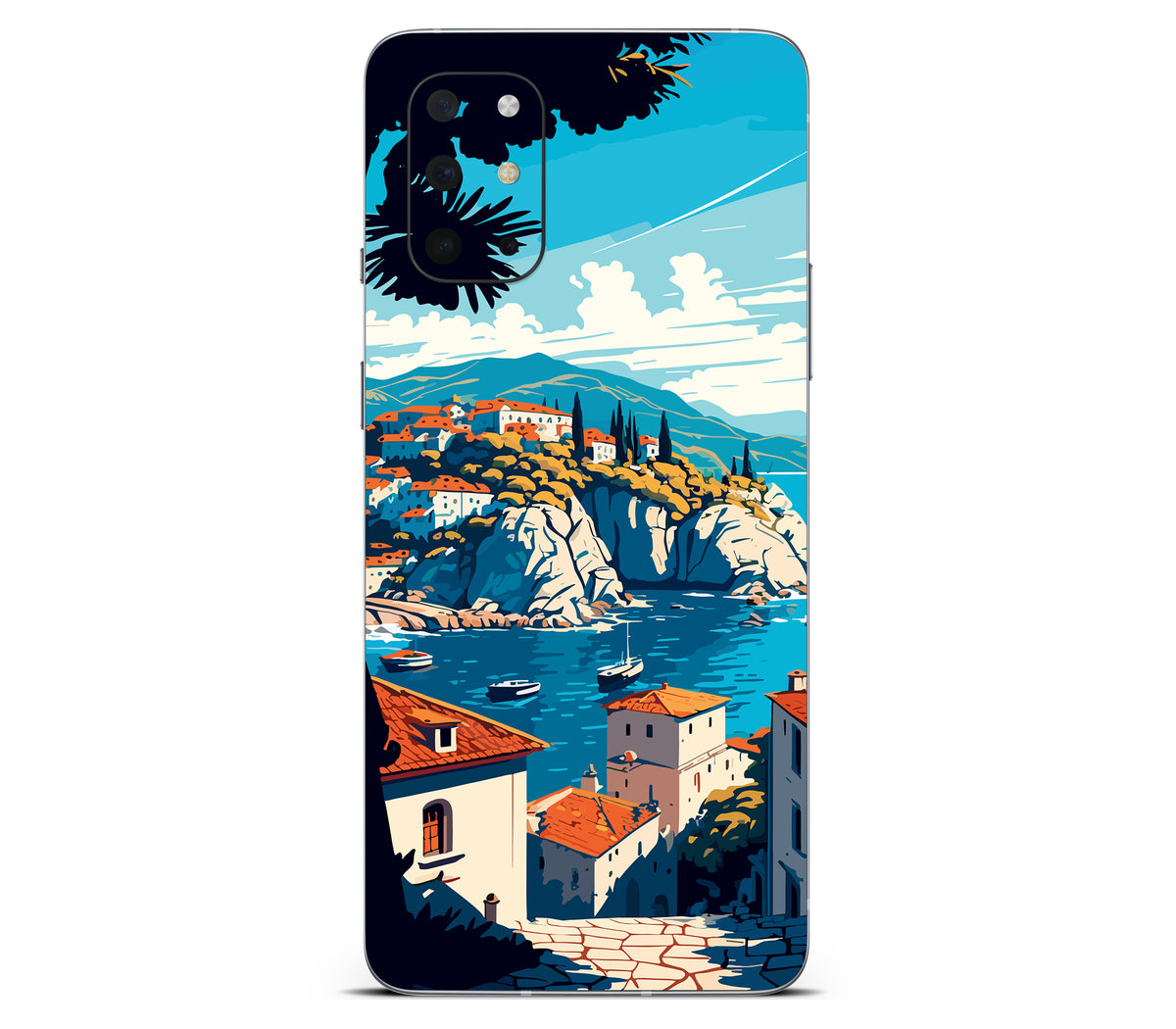 OnePlus 8T skin, Coastal Clouds, back skin