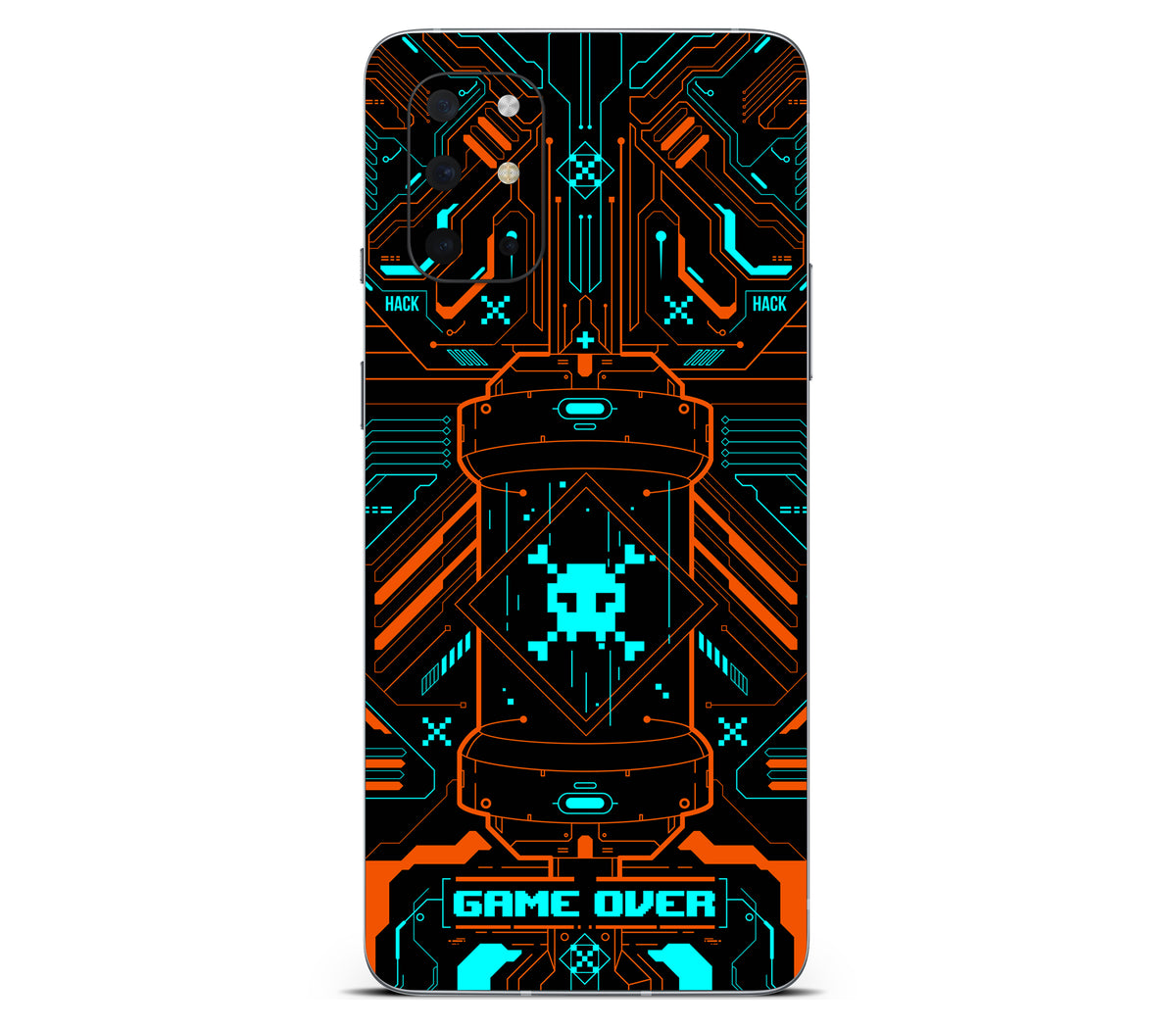 OnePlus 8T skin, Fatal Error, back skin