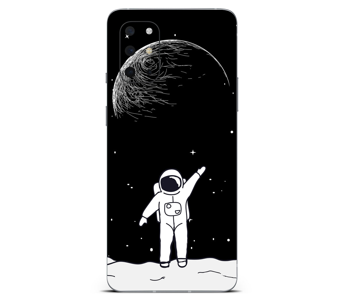 OnePlus 8T skin, Moonwave, back skin