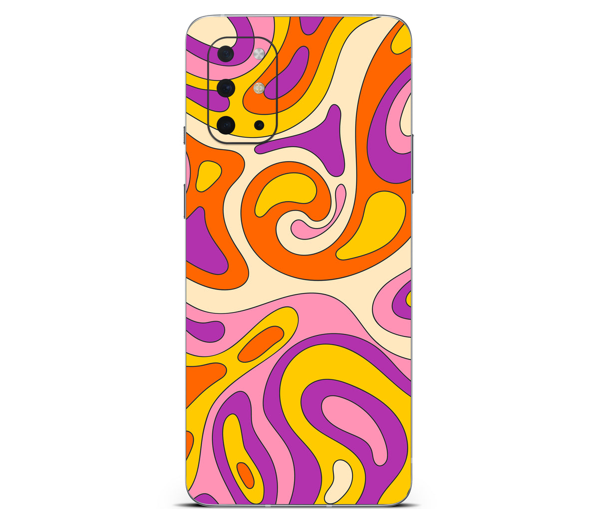 OnePlus 8T skin, Psycho Vortex, back skin