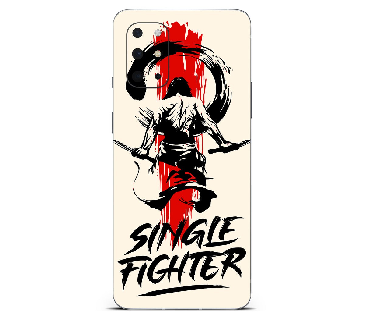 OnePlus 8T skin, Samurai, back skin