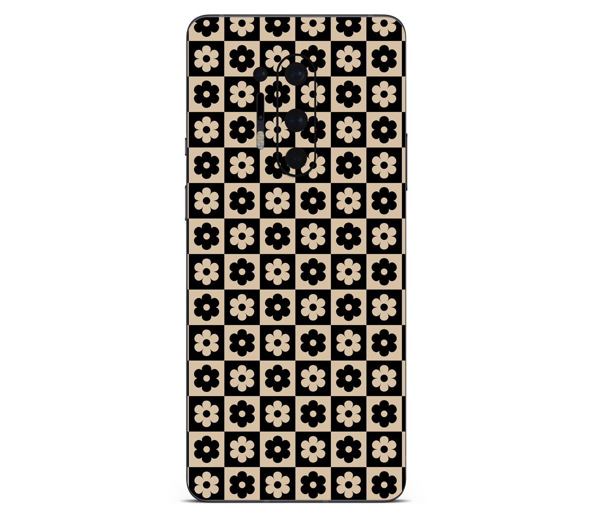 OnePlus 8 Pro skin, Floral Grid, back skin