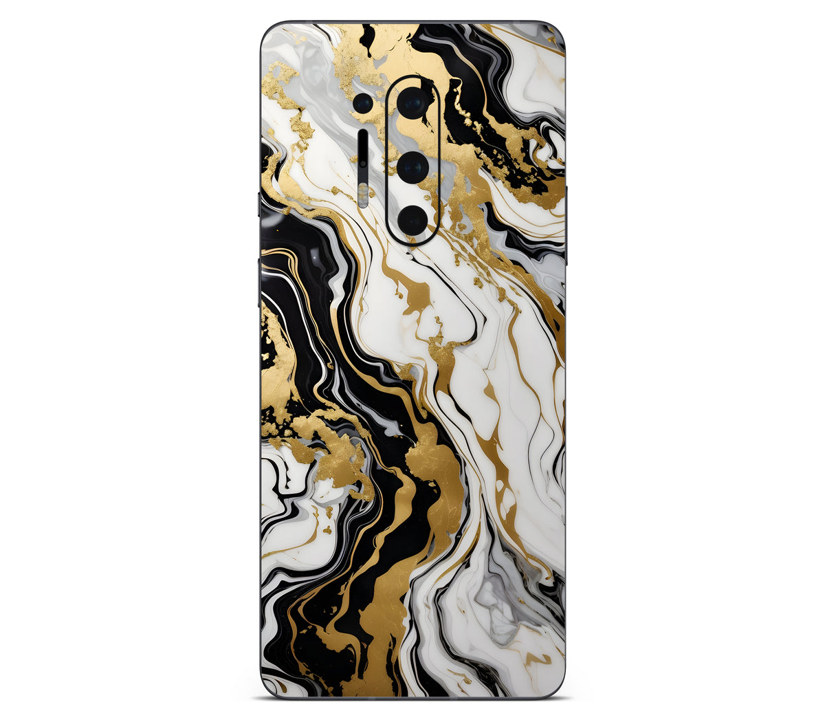 OnePlus 8 Pro skin, Gold Flare, back skin
