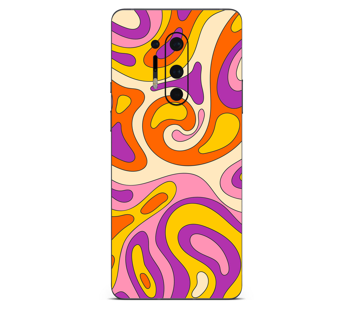 OnePlus 8 Pro skin, Psycho Vortex, back skin