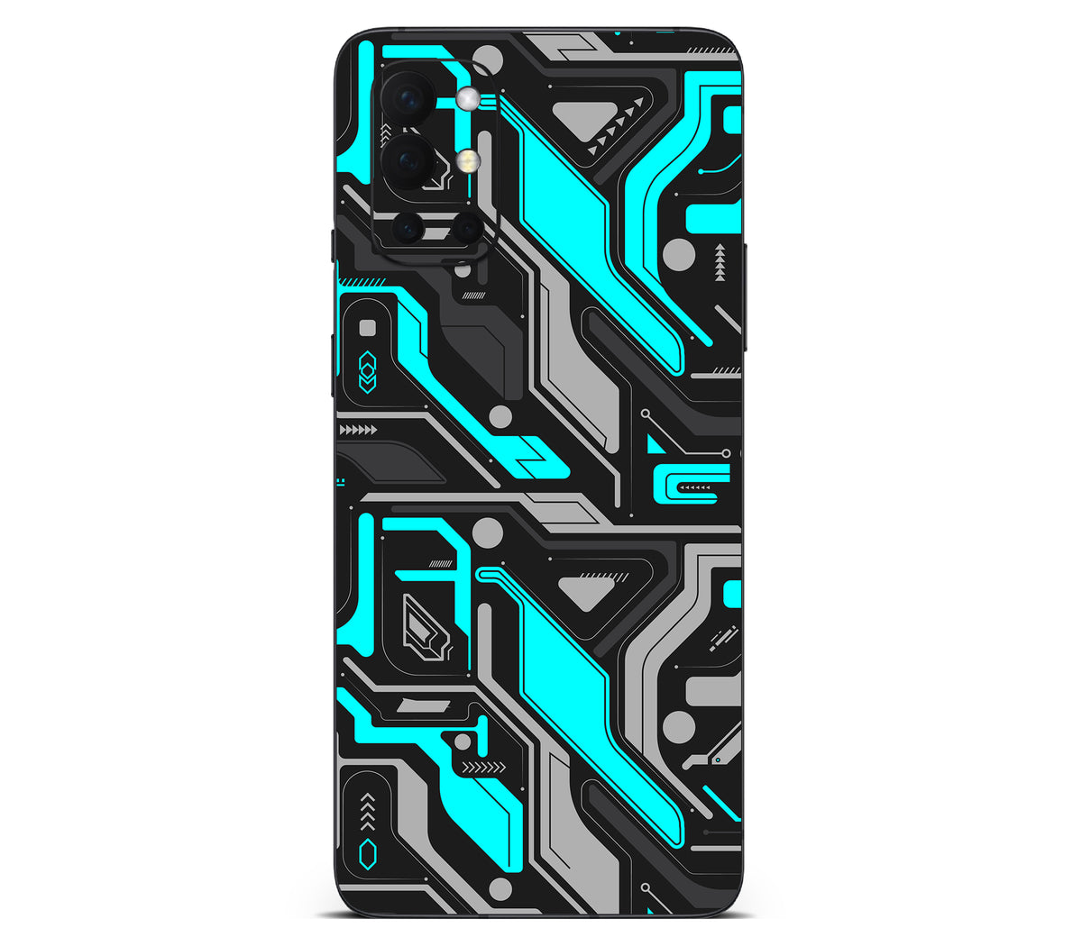 OnePlus 9R skin, Code Rot (Glitch), back skin