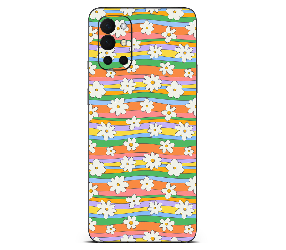 OnePlus 9R skin, Daisy Drift, back skin