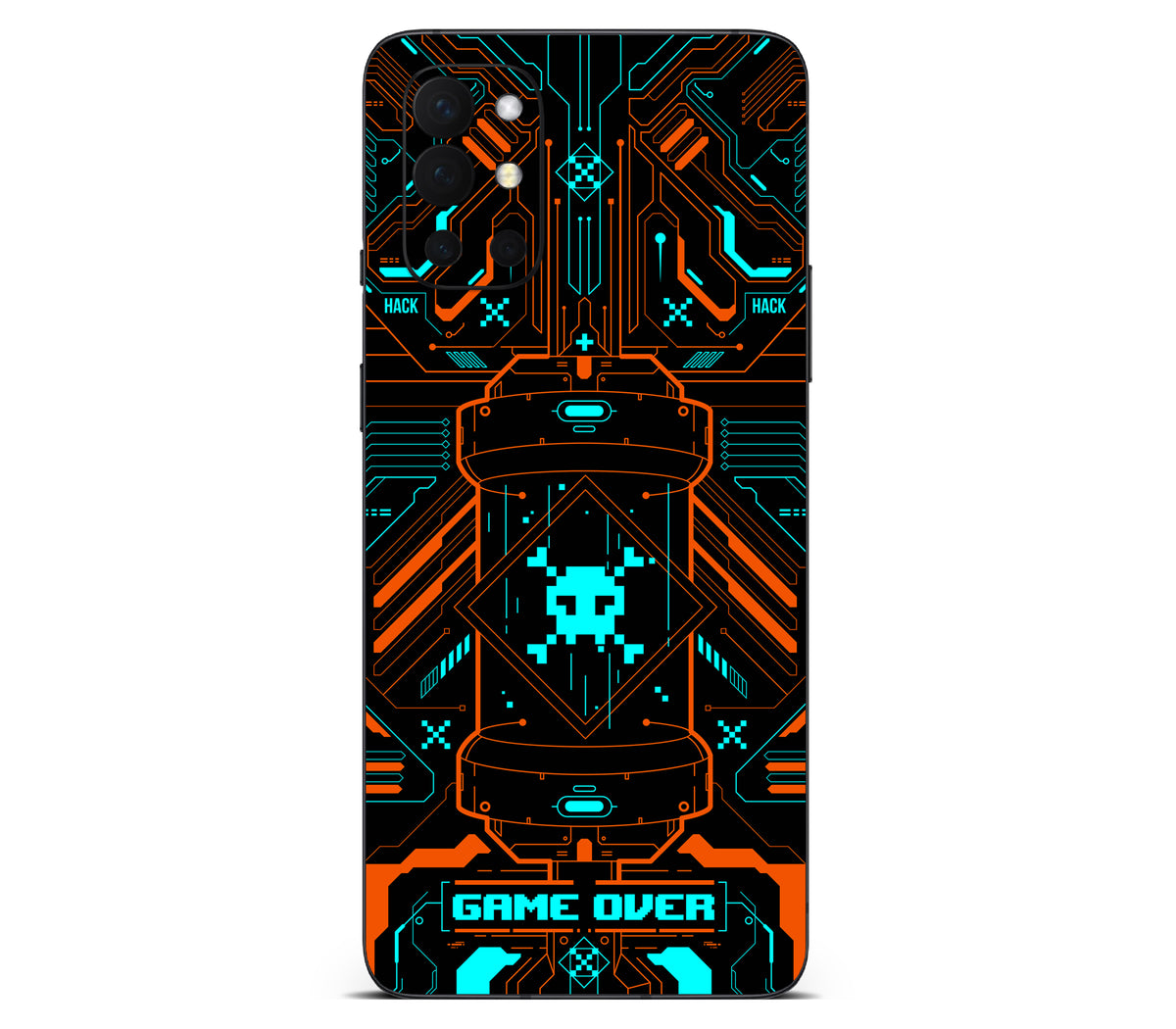 OnePlus 9R skin, Fatal Error, back skin