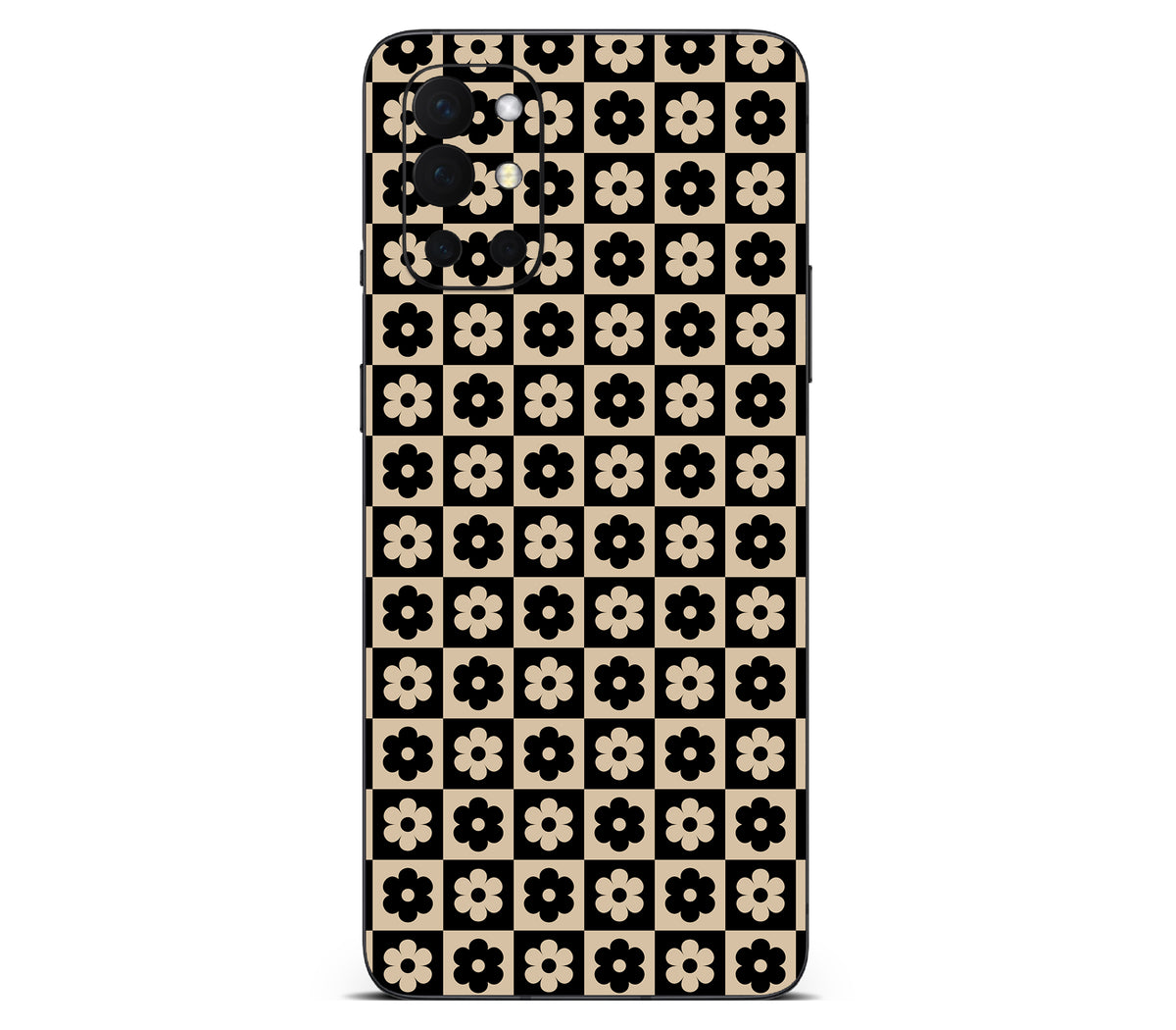 OnePlus 9R skin, Floral Grid, back skin