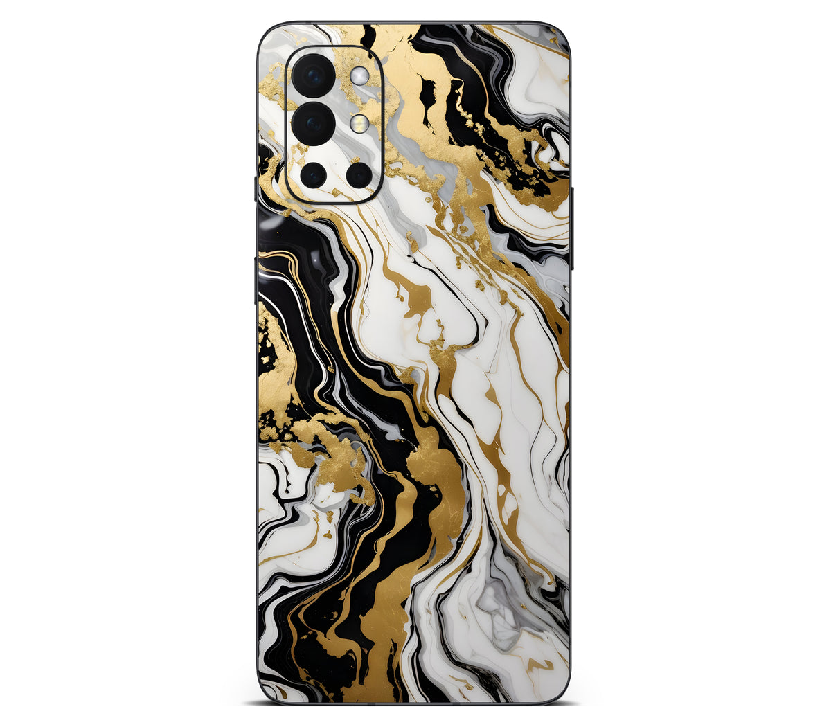 OnePlus 9R skin, Gold Flare, back skin