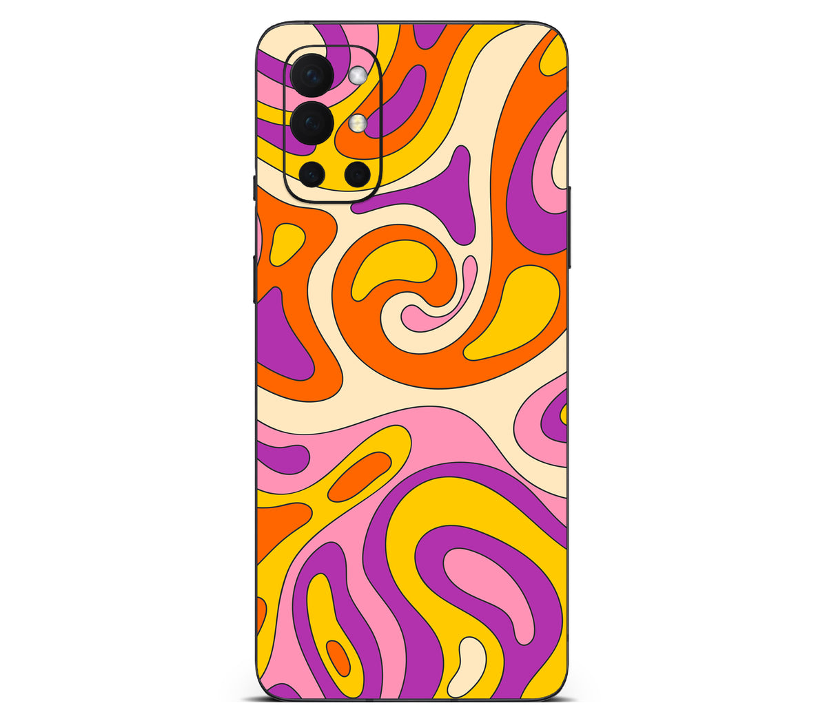 OnePlus 9R skin, Psycho Vortex, back skin