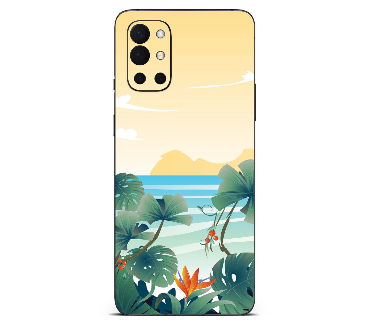 OnePlus 9R skin, Sizzle Bay, back skin