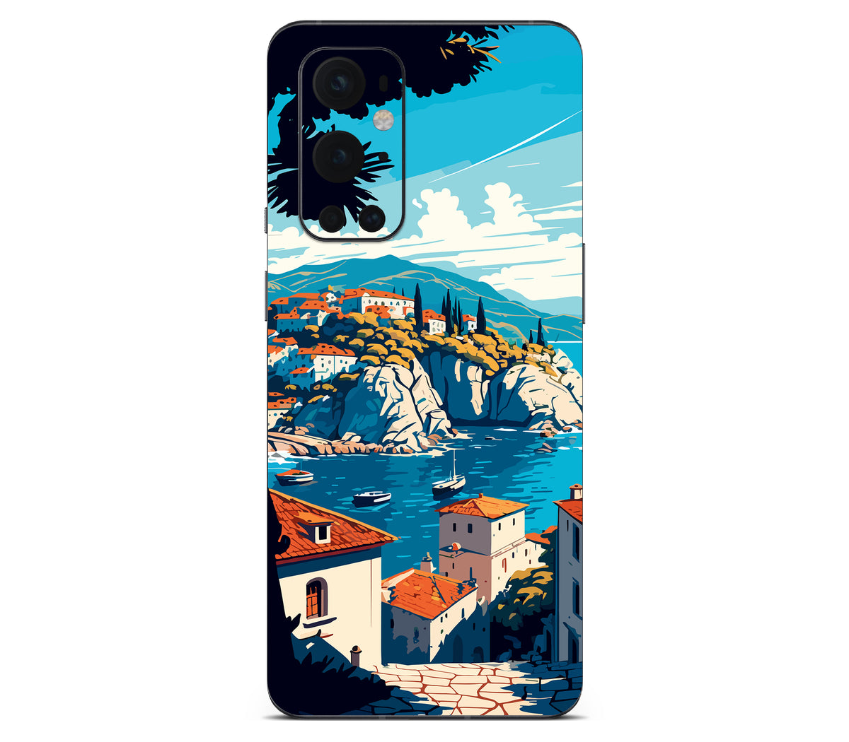 OnePlus 9 Pro skin, Coastal Clouds, back skin