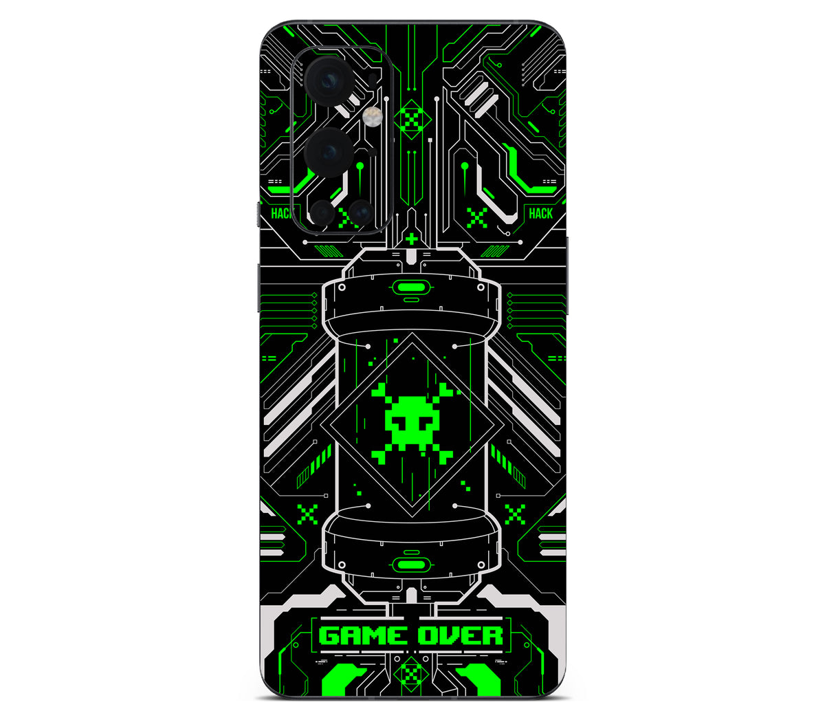 OnePlus 9 Pro skin, Fatal Error (Acid), back skin