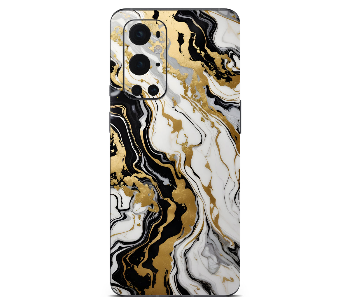 OnePlus 9 Pro skin, Gold Flare, back skin